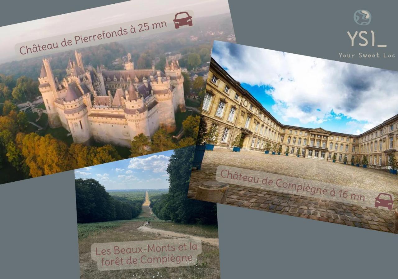 La Briqueterie Par Your Sweet Loc Le Meux Экстерьер фото